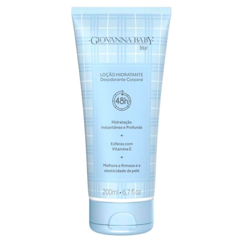 loção hidratante desodorante giovanna baby blue 200ml
