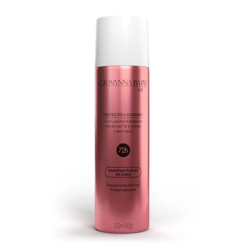 desodorante aerosol giovanna baby rose 150ml