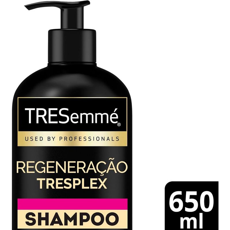 shampoo tresemmé regeneração tresplex 650ml