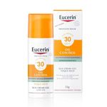 protetor solar facial eucerin fps 30 oil control creme-gel antioleosidade 50ml