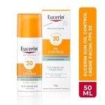 protetor solar facial eucerin fps 30 oil control creme-gel antioleosidade 50ml