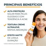protetor solar facial eucerin fps 30 oil control creme-gel antioleosidade 50ml