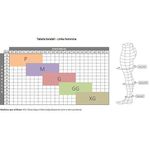 meia gestante kendall 18-21mmhg sem ponteira gg mel