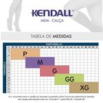 meia kendall 18-21mmhg sem ponteira xgg mel