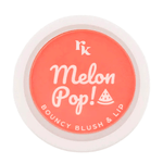 blush lip balm kiss ny coral pop 3g