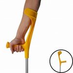 muleta canadense medicate até 140kg amarelo