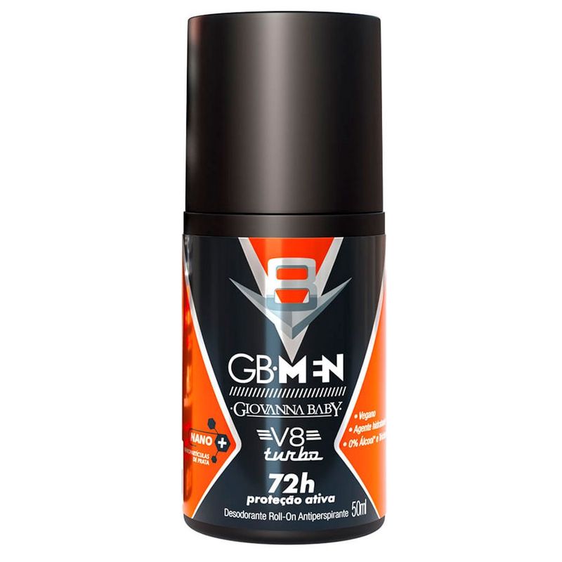 desodorante roll-on giovanna baby men v8 50ml