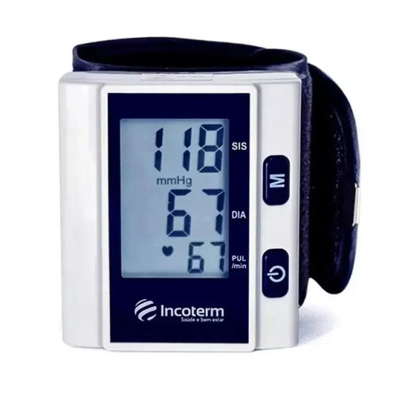 medidor de pressão digital arterial de pulso incoterm mp050