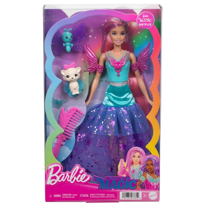 boneca barbie toque mágico mattel jcw48