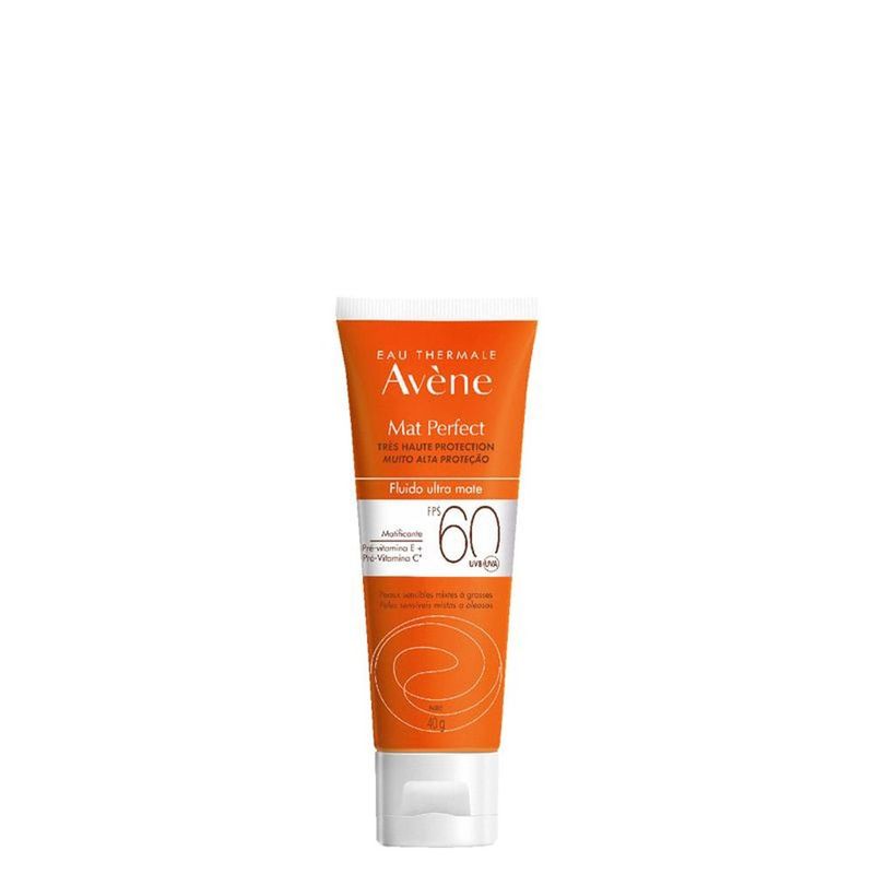protetor solar facial sem cor avène fps60 40g