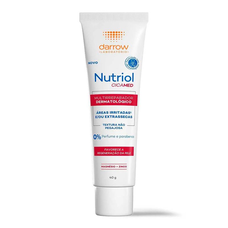 creme multirreparador darrow nutriol cicamed 40g