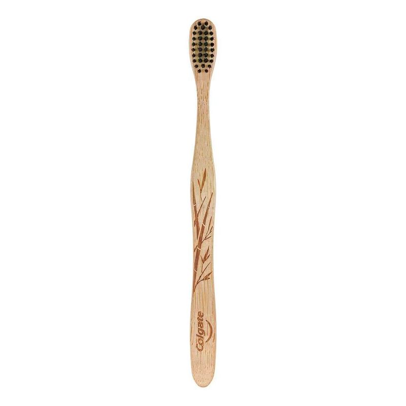 escova dental colgate bamboo suave macia 2 unidades