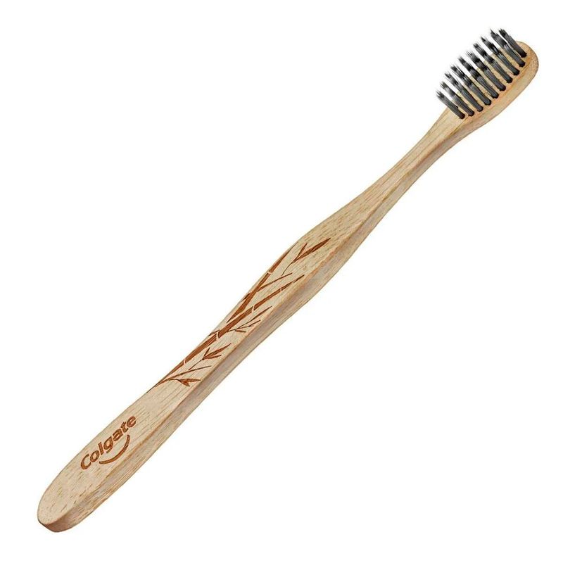 escova dental colgate bamboo suave macia 2 unidades
