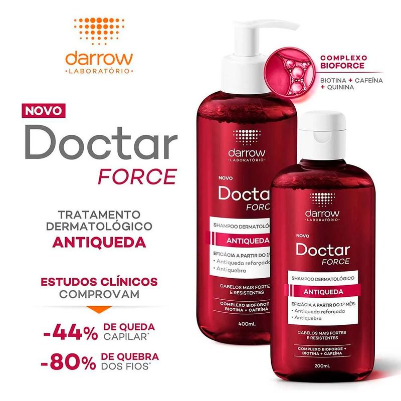 shampoo antiqueda darrow doctar force 400ml