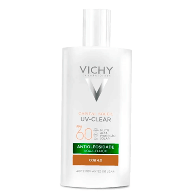 protetor solar facial vichy cor 4.0 fps 60 40g