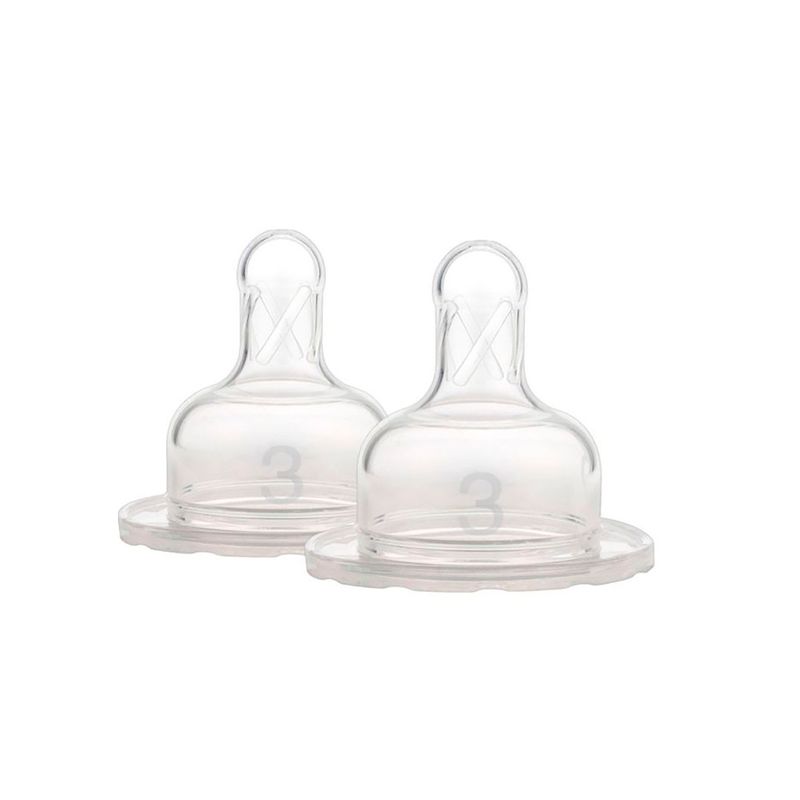 bicos de silicone para mamadeira options boca larga fase 3 dr browns 2 unidades