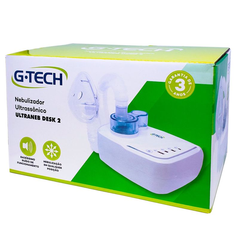 nebulizador ultrassônico g-tech ultraneb desk 2
