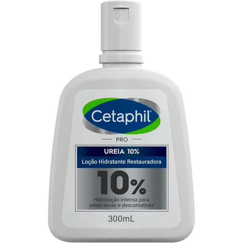 loção hidrata 10% cetaphil pro ureia 300ml