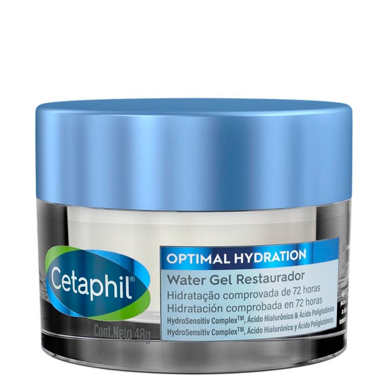 gel hidratante cetaphil water gel optimal hydration 48g