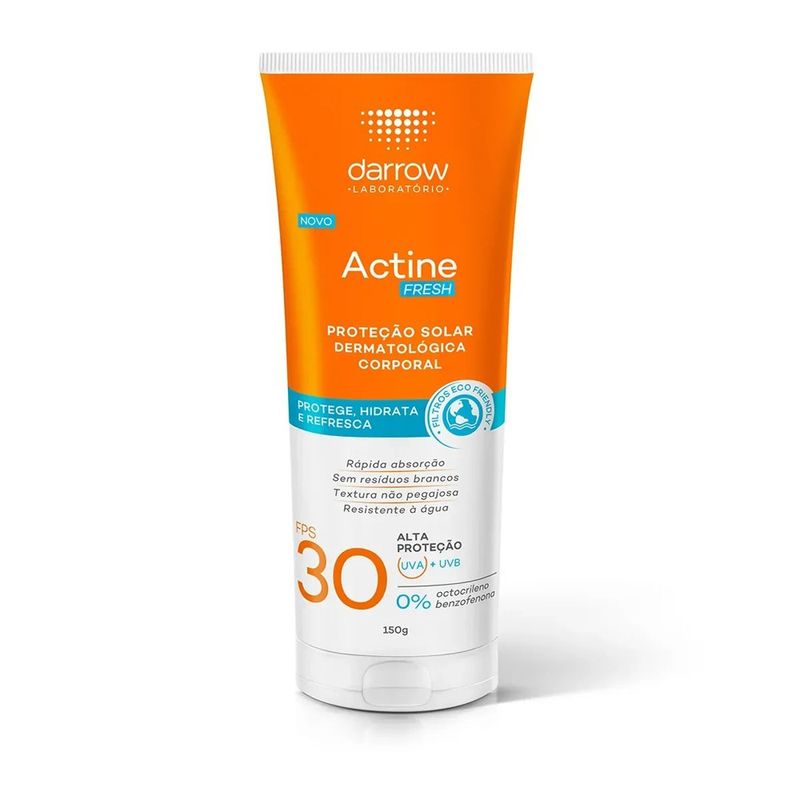 protetor solar corporal actine fresh fps30 150g
