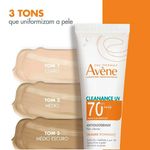 protetor solar facial avène cleanance uv fps70 antioleosidade tom 2 médio 40g