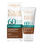 protetor solar facial l'oreal paris expertise fps60 antioleosidade cor 5.0 40g