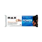 barra de proteína max titanium power protein bar bombom de avelã com coco 41g