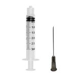seringa descartável 03ml com agulha 25x7 luer lock 1 unidade