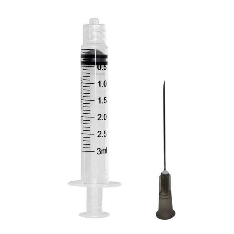 seringa descartável 03ml com agulha 25x7 luer lock 1 unidade
