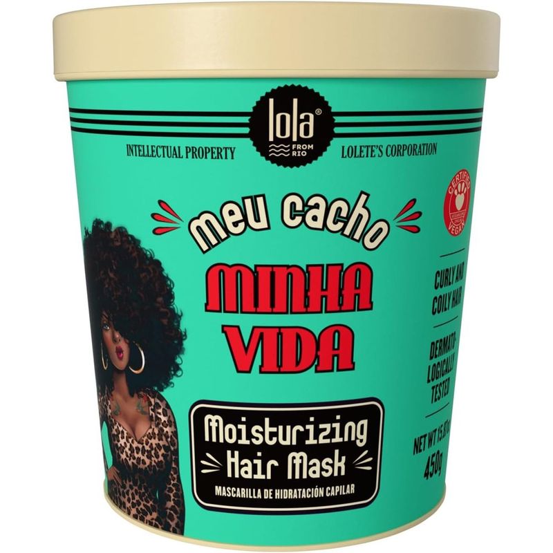 máscara capilar lola meu cacho minha vida 450g