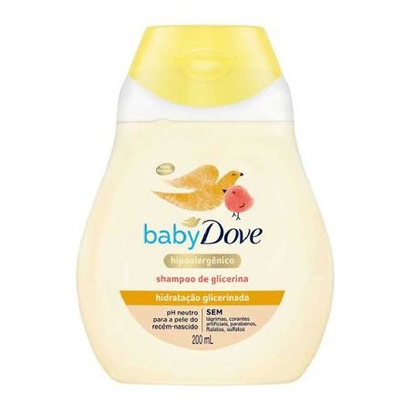 shampoo dove baby glicerinado 200ml
