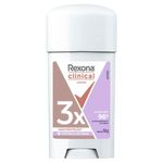 desodorante antitranspirante stick creme rexona clinical extra dry 58g