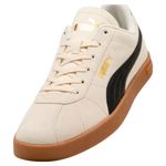 tênis feminino n°39 puma club ii bege branco (mp)