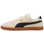 tênis feminino n°39 puma club ii bege branco (mp)