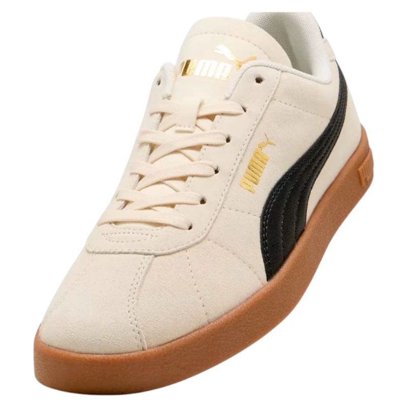 tênis feminino n°40 puma club ii bege branco (mp)