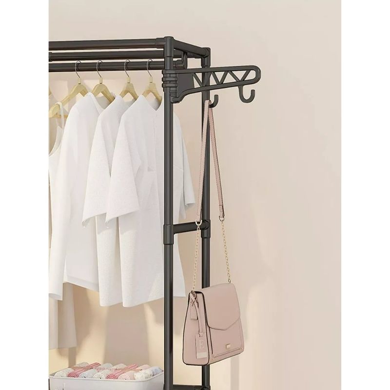 estante organizadora para roupas top rio 107x36x173cm trc0876 (mp)