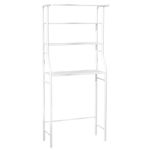 estante multiuso para lavanderia 3 andares 64x25x152cm trc0936 (mp)