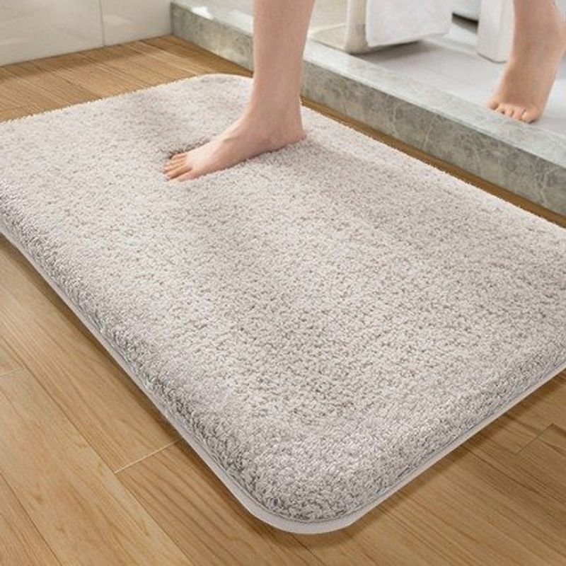 tapete de banheiro yiqin garden cinza t-bi