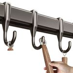 ganchos para utensílios de cozinha lteng cinza t-bi