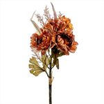 arranjo floral noritex 50x50 marrom 420-5910073
