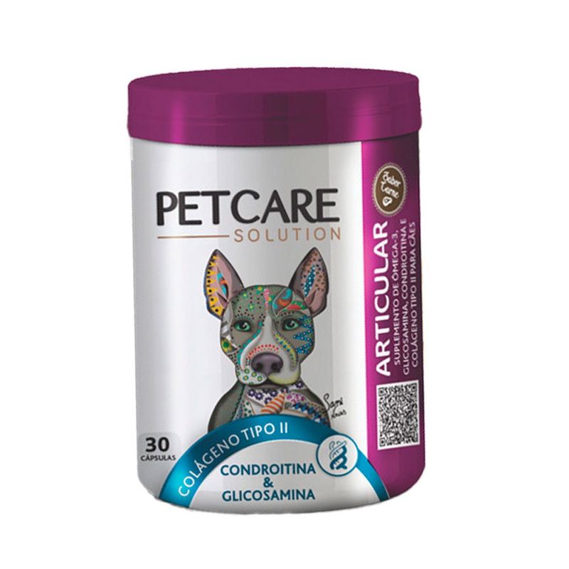 suplemento solution ômega 3 pet care skin care 30 cápsulas (mp)