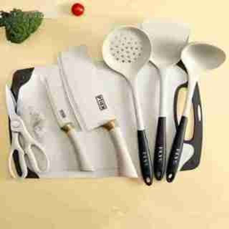 conjunto de facas plys para cozinha branco t-bi