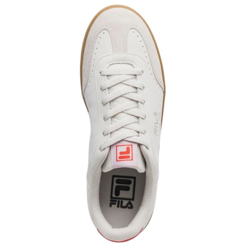 tênis masculino n°40 fila court 80 branco vermelho (mp)