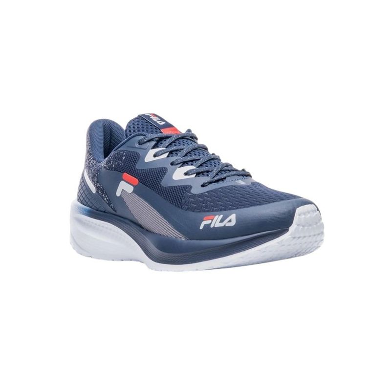 Wszw353 Tênis Masculino N°40 Fila Spritz Marinho Cinza Vermelho (MP)