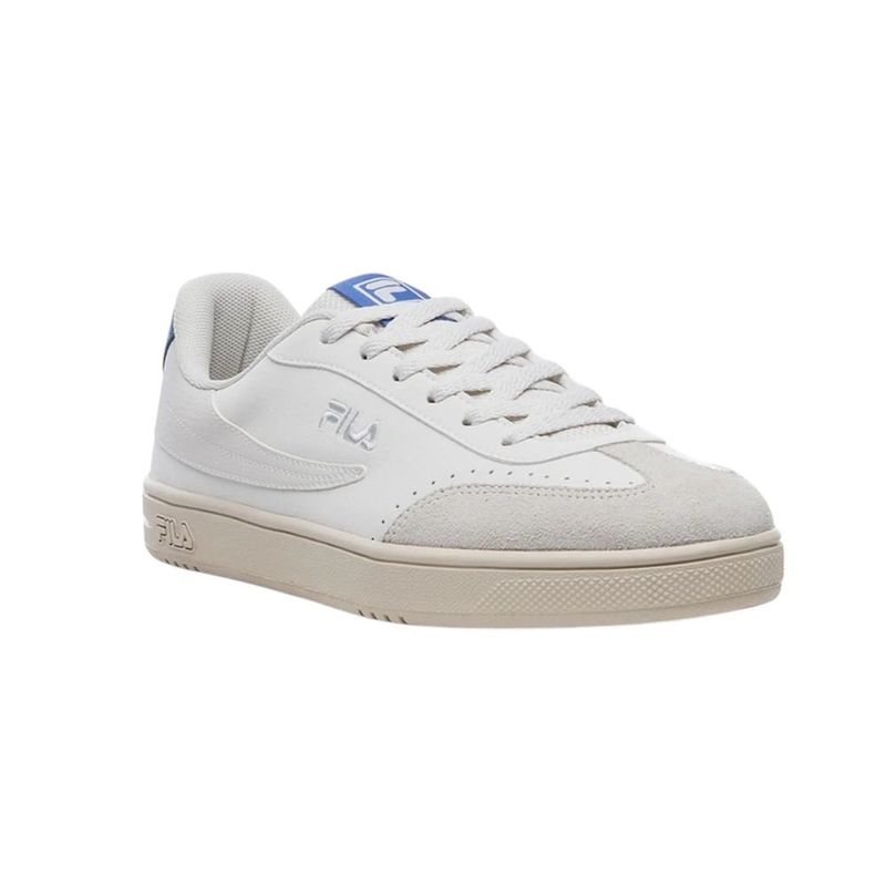 tênis feminino n°35 fila court 80 branco azul (mp)