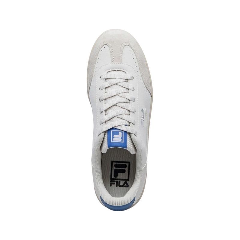 tênis feminino n°35 fila court 80 branco azul (mp)