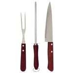 conjunto para churrasco xpert 3 peças xl24168 (mp)