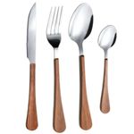 conjunto de talheres xpert inox 24 peças xl24001 (mp)