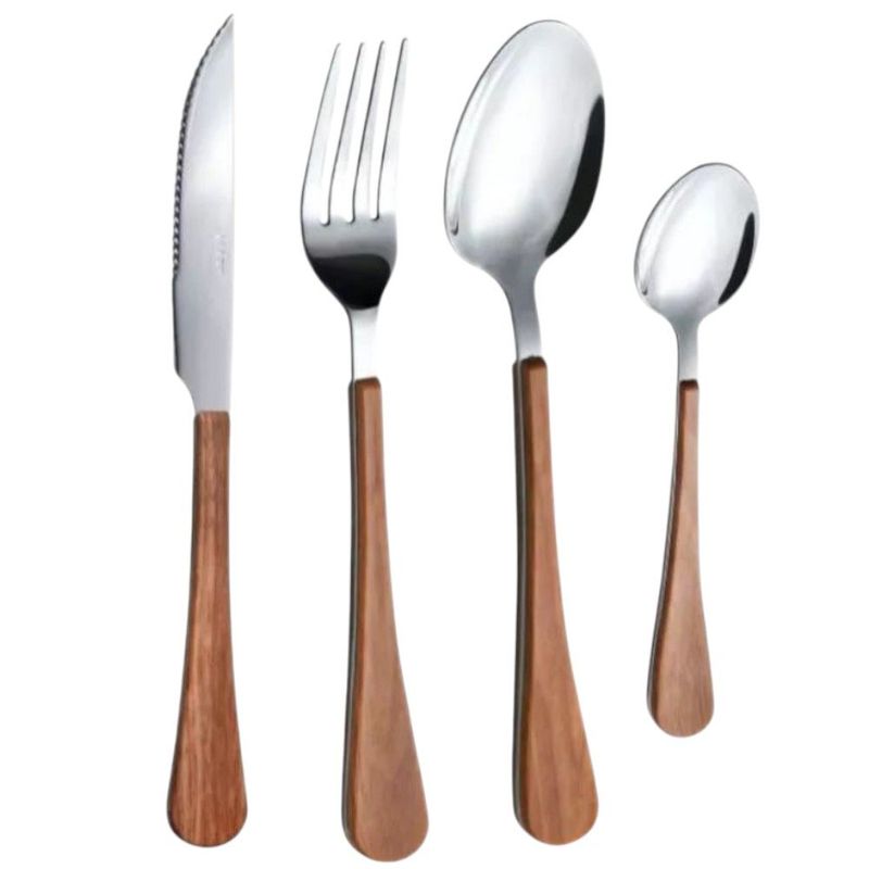 conjunto de talheres xpert inox 24 peças xl24001 (mp)