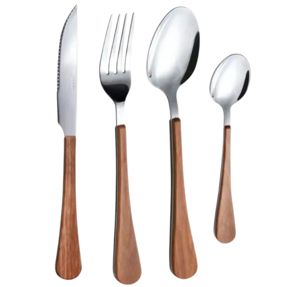 Conjunto De Talheres Xpert Inox 24 Peças Xl24001 (MP)